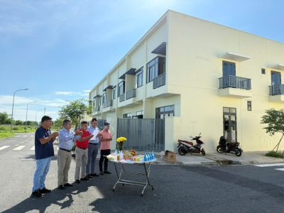 Lễ động thổ Nhà phố Phước Đông New City