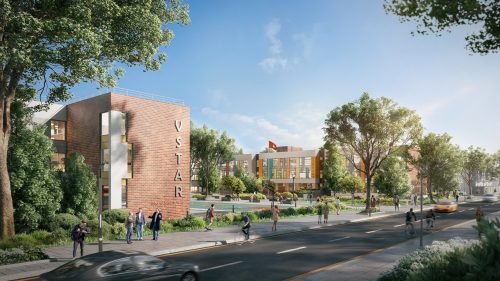 Phối cảnh tiện ích Phước Đông New City